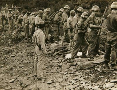 US-Soldaten beim Massakrieren in Daejon