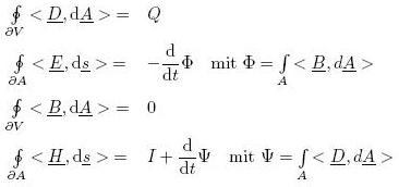 Maxwell-Gleichungen
